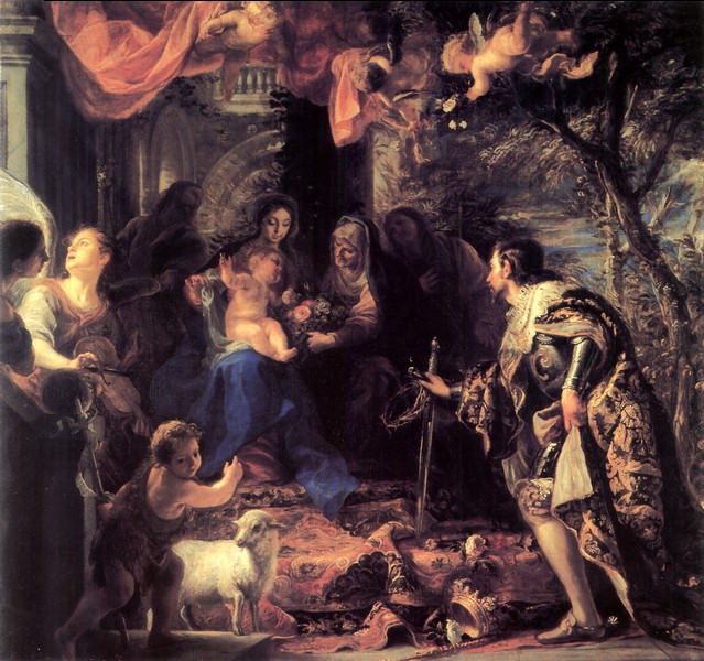 法国国王圣路易与圣家族