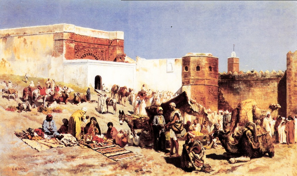 摩洛哥的露天市场