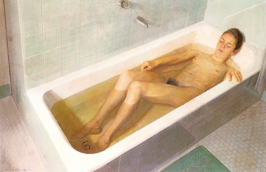 浴缸中的女人