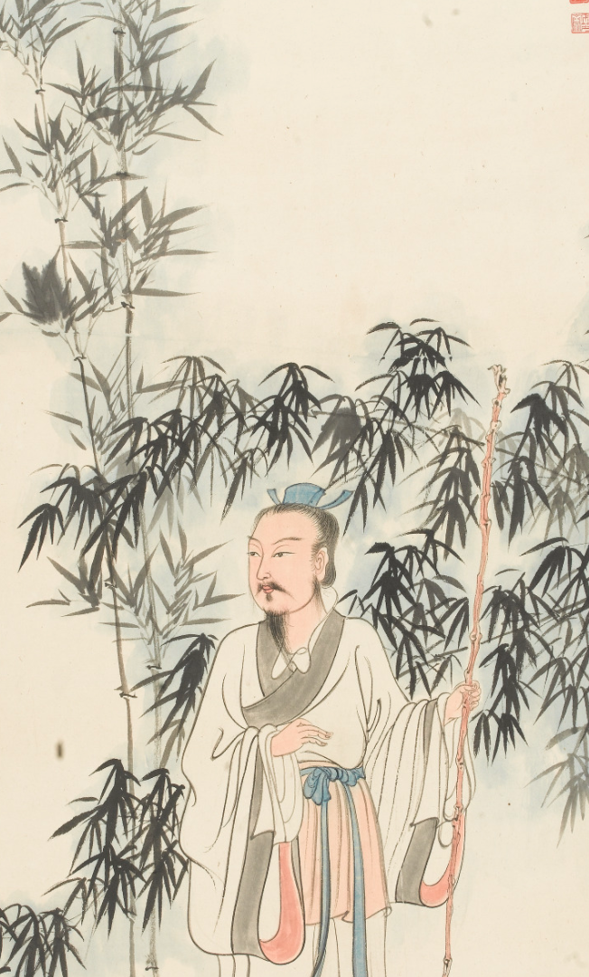 高士-张大千
