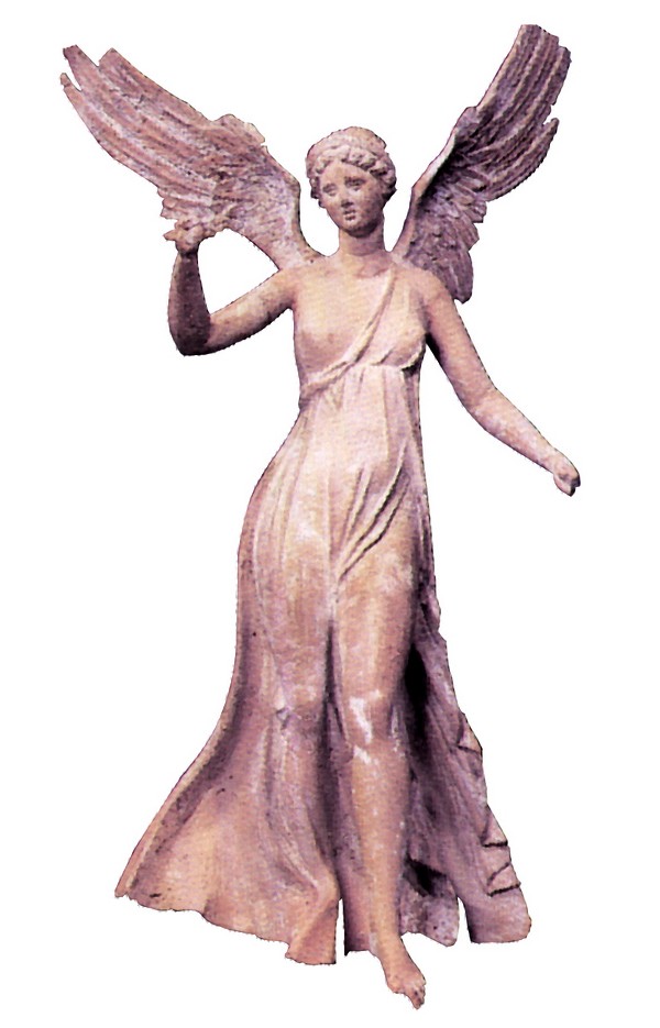 胜利女神的小雕像