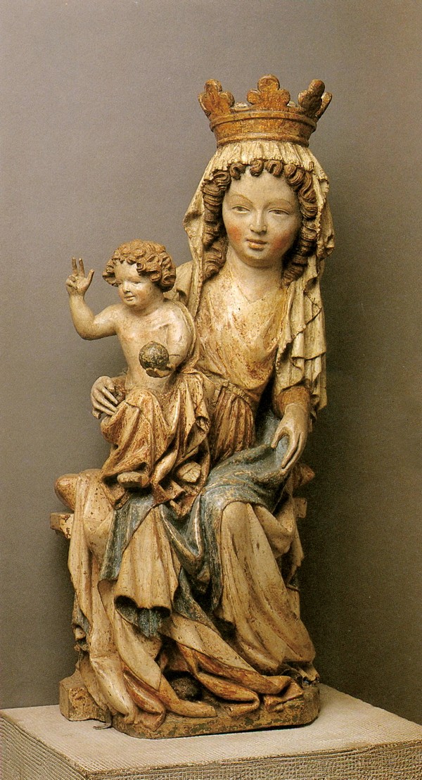 宝座上的圣母与圣婴