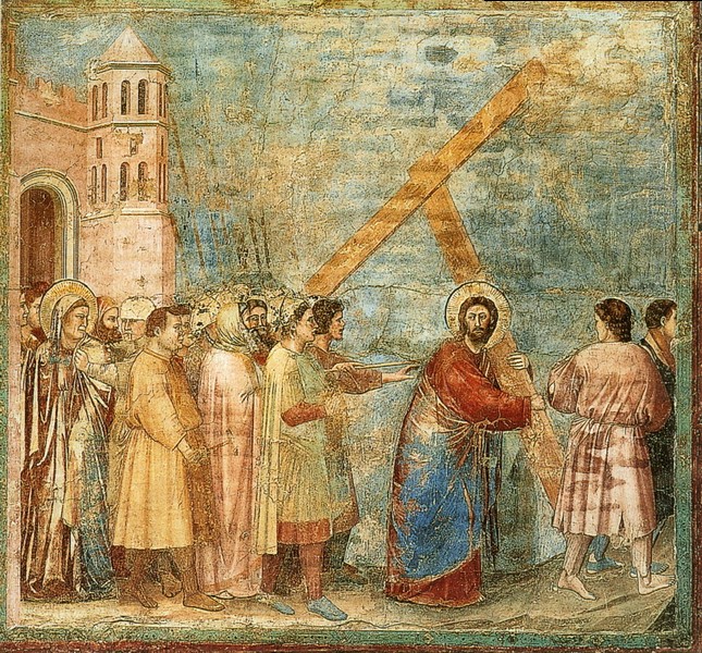 背负十字架走向加尔维尔山 (耶稣传)