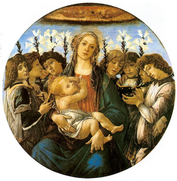 圣母子与八天使
