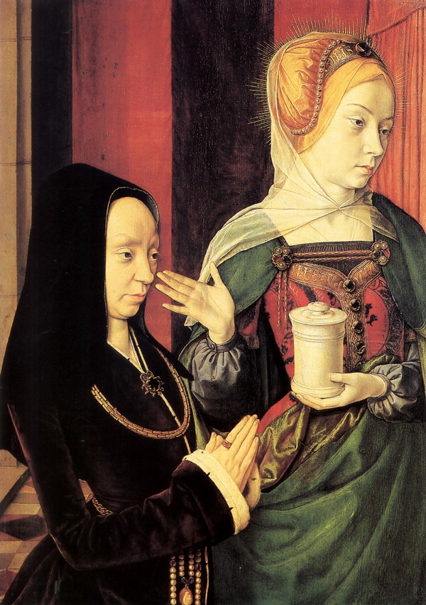 圣玛特琳和勃艮第的玛利琳像