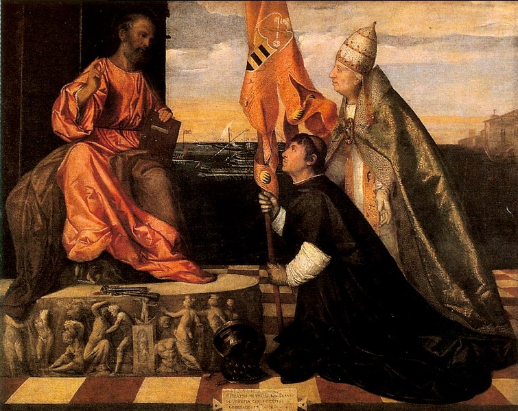 圣彼得·教皇亚历山大六世及主教皮萨罗