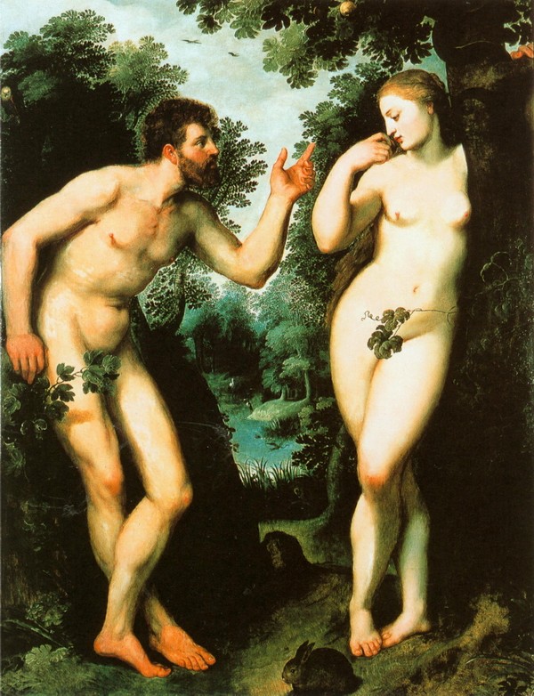 智慧树下的亚当和夏娃