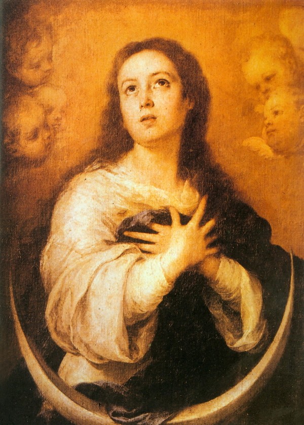 半圆月的圣母纯洁受胎