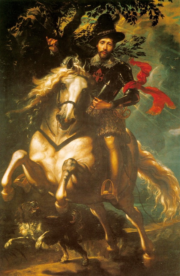 查理·多里亚的骑马肖像