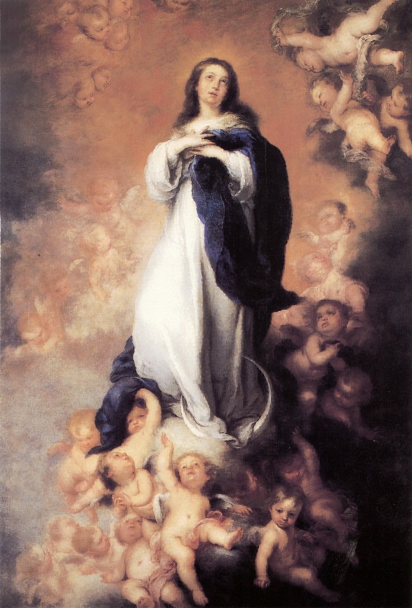 圣母玛丽亚的怀胎