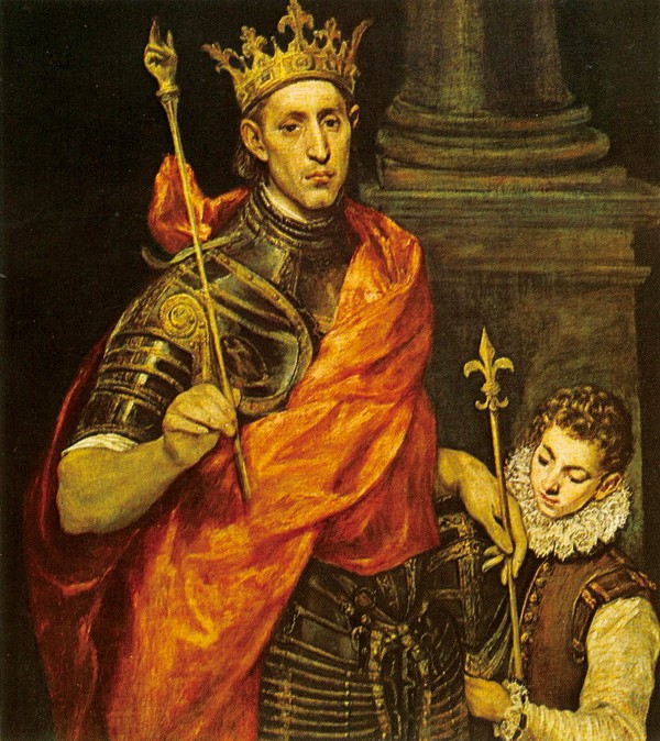 法兰西国王圣路易和少年侍徒