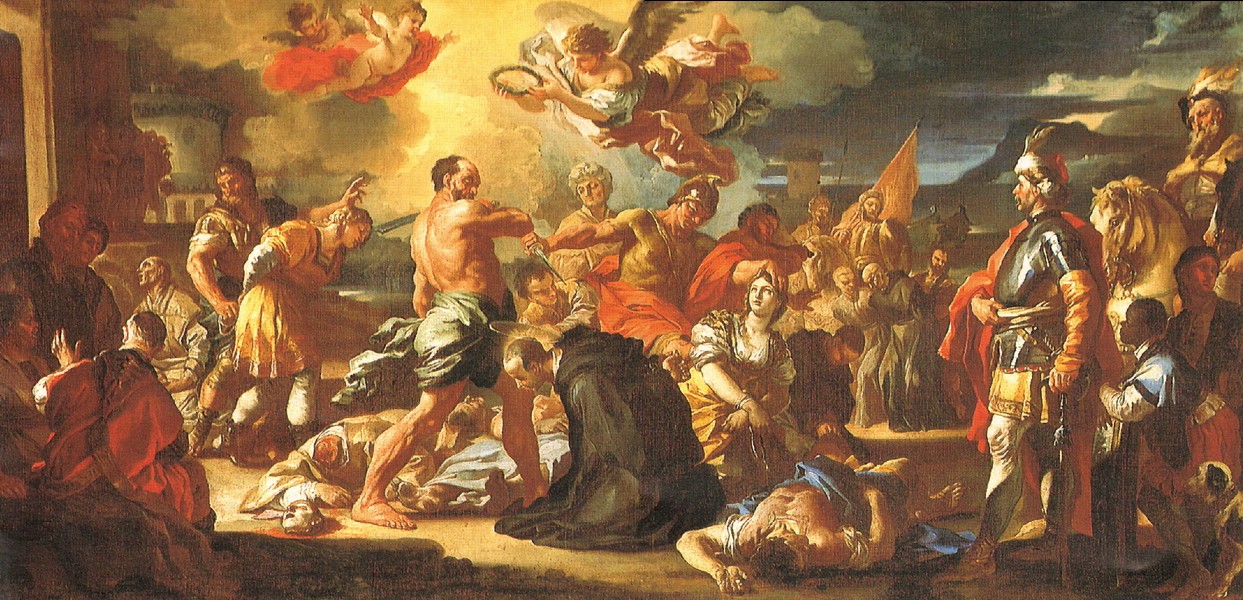 圣普拉奇多和圣弗拉维娅殉难