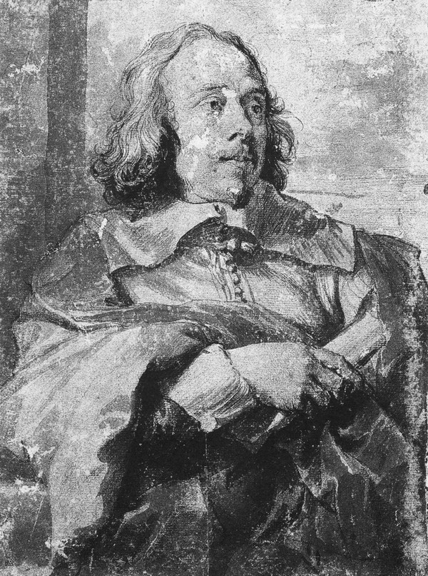 铜版画家罗伯特·凡·弗尔斯特肖像
