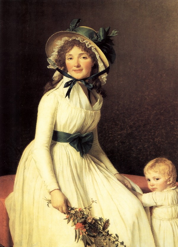 彼埃尔·摄里其亚夫人和她的儿子
