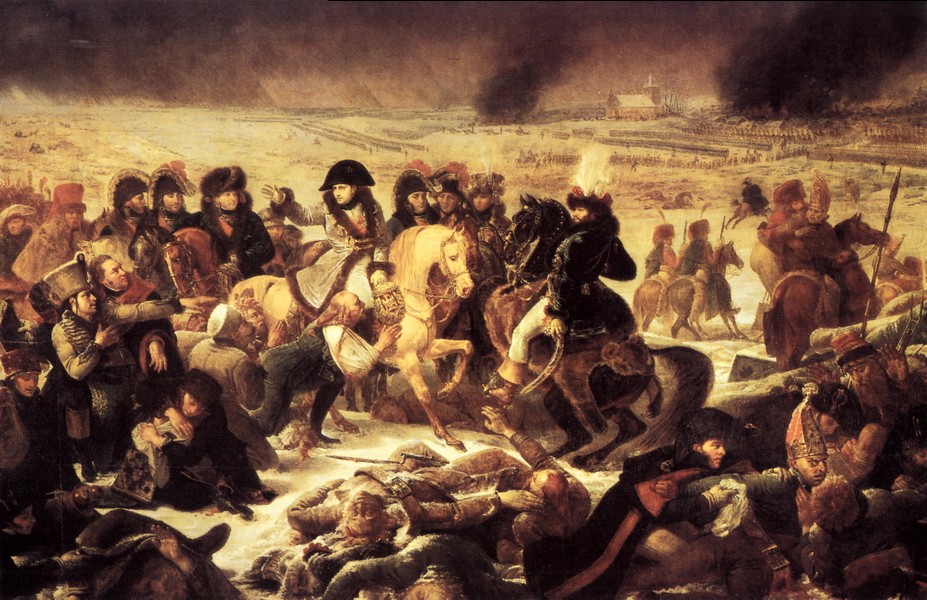 1807年2月9日拿破仑在伊鲁战场上