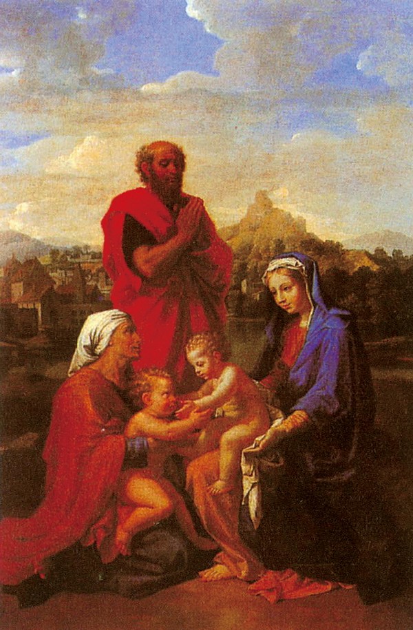 圣家族与圣伊丽莎白与施洗者约翰