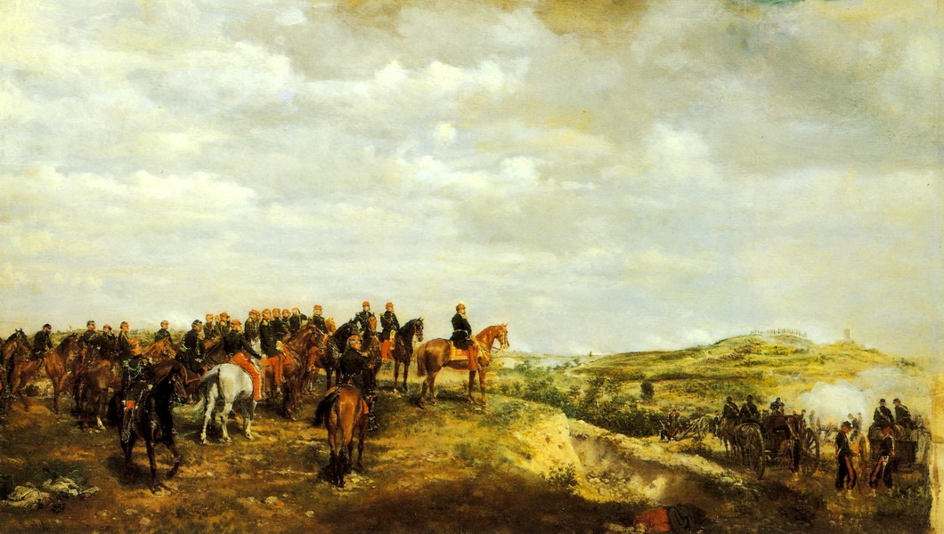 拿破仑三世在索费里诺战役中