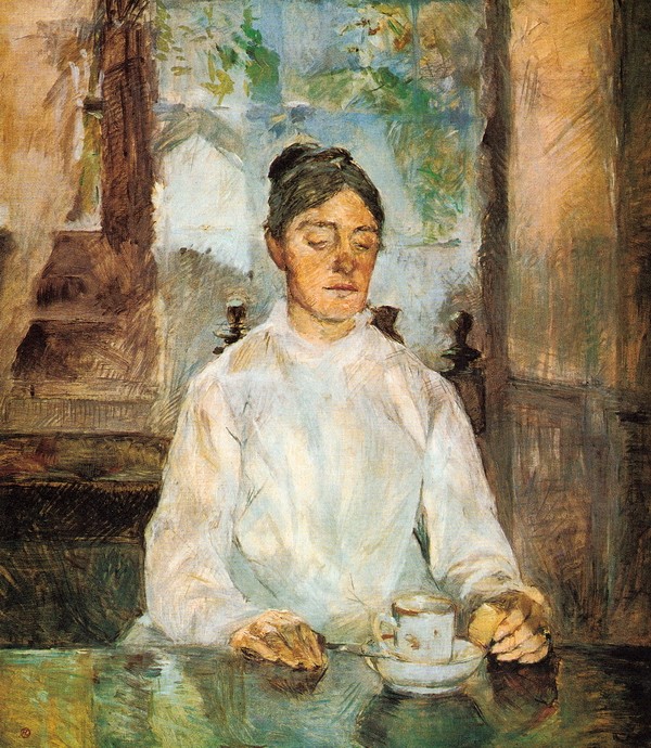画家母亲在马尔罗梅城堡的早餐