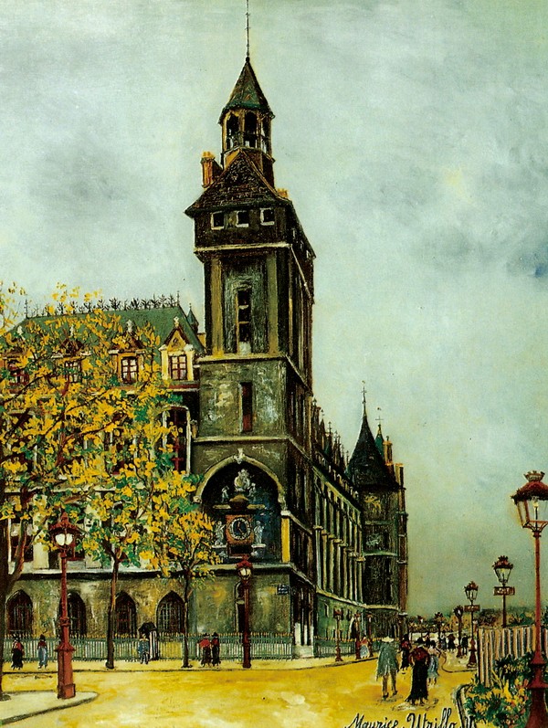 巴黎花市和法院