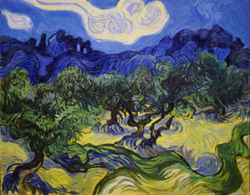 湖南师大:临梵高_原创作品_原创_西方油画艺术长廊