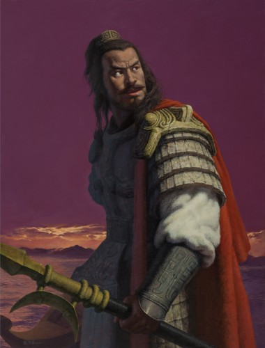 广州美术学院:孤独的王～项羽_原创作品_原创_西方油画艺术长廊