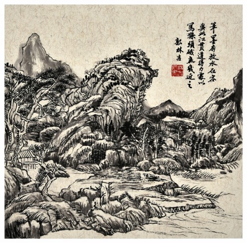 中国艺术研究院：古风山水316581