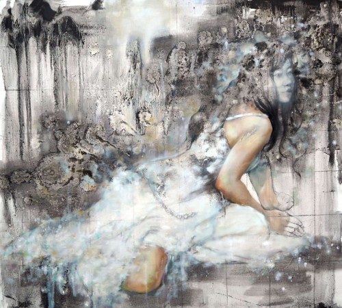 西安美术学院:山鬼系列3_原创作品_原创_西方油画艺术长廊