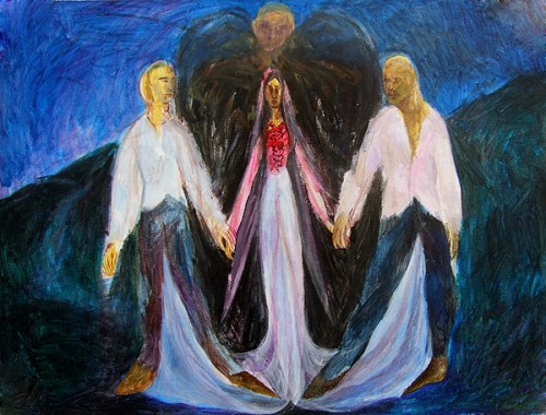 中央美术学院:彷徨_原创作品_原创_西方油画艺术长廊