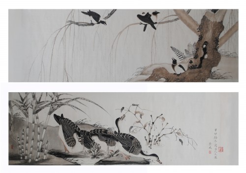 广州美术学院：临《柳鸦芦雁图》